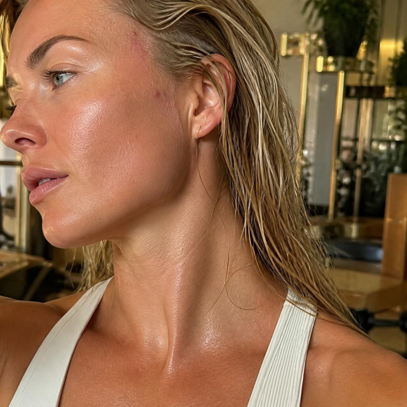 Trapped sweat
